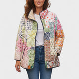Minna™ | Veste matelassée en patchwork