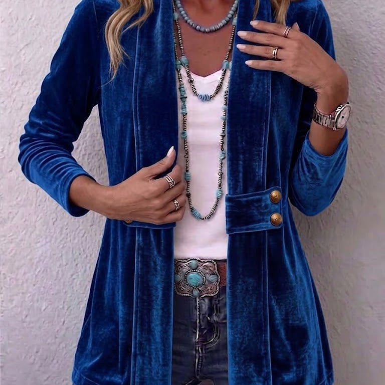 Katrin™ | Blazer ouvert avec éclat