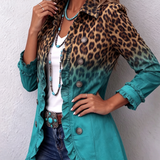 Barbara™ | Blazer dégradé léopard