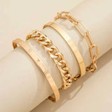Set Bracciali Élan Mercer en Or Blanc