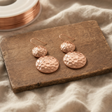 FLORENCE | BOUCLES D'OREILLES EN CUIVRE SOLSTICE