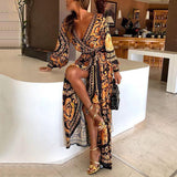 Faye - Robe Boho Imprimée